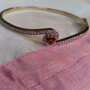 COPY - Garnet & Diamond bracelet